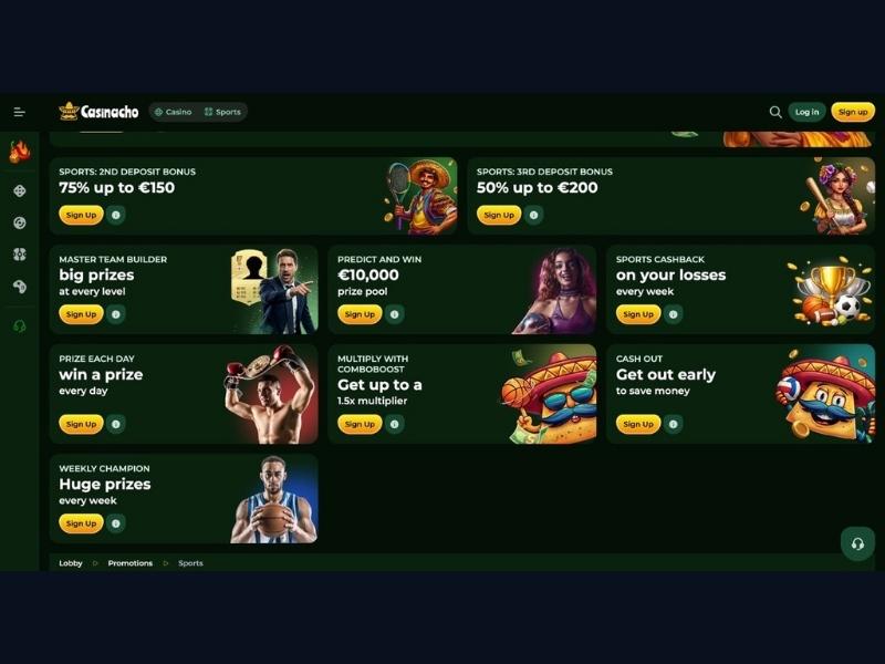 App y pagos móviles en Casinacho Casino Nacho Casino para jugadores de live en España
